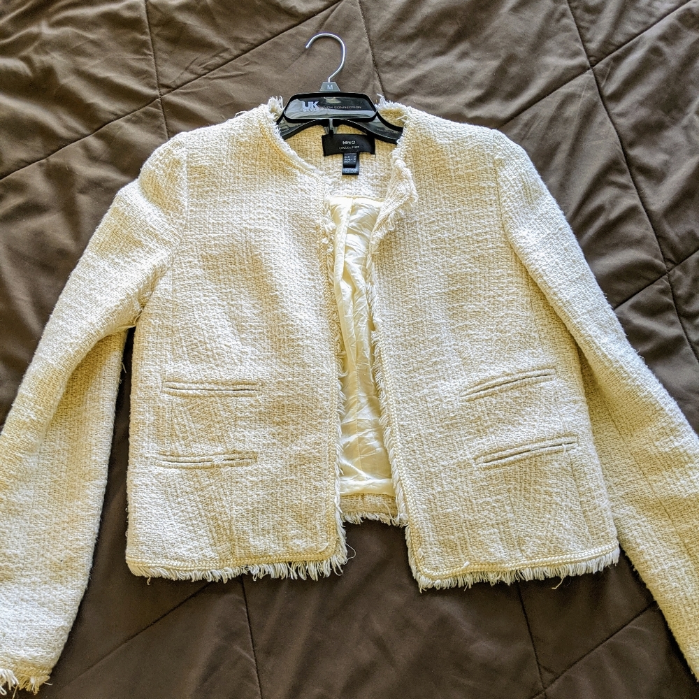 Mango tweed jacket